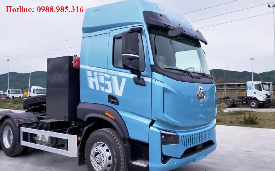 Xe đầu kéo điện chenglong 400kw